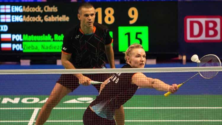 Robert Mateusiak dan Nadiezda Zieba Copyright: bwfbadminton.com