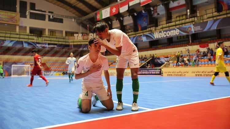Timnas Futsal Indonesia saat melawan Timnas Futsal Vietnam. Foto: Ical/FFI - INDOSPORT