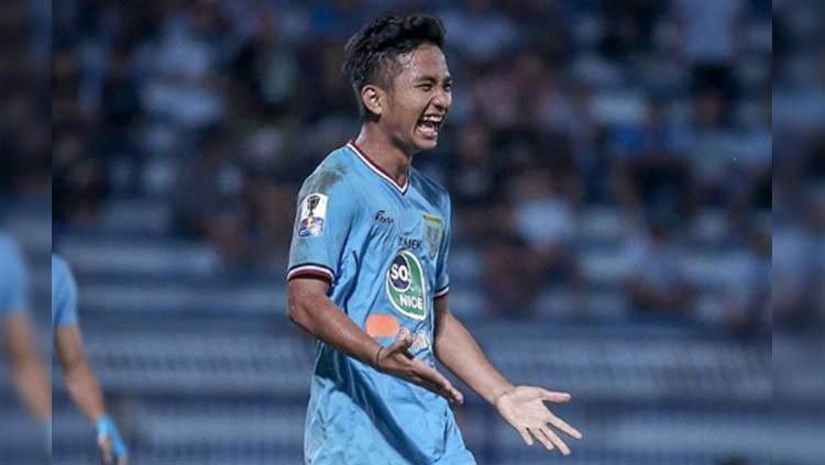 Pemain muda Persela Lamongan Muhammad Hambali Tolib. Copyright: Instagram/@perselafc