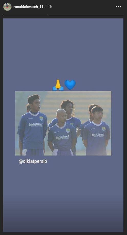 Ada Ronaldo Kwateh di skuat Persib Bandung U-16 Copyright: https://www.instagram.com/ronaldokwateh_11/