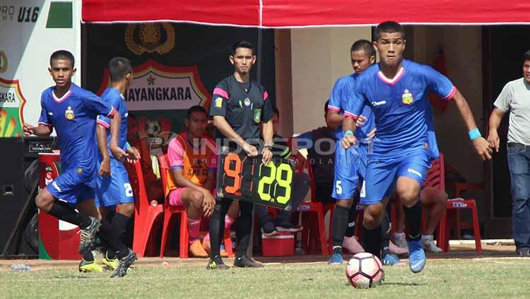 Semifinal Elite Pro Academy Liga 1 U-18 2019 diwarnai drama adu penalti di Stadion Sultan Agung Bantul, Sabtu (23/11/19). - INDOSPORT