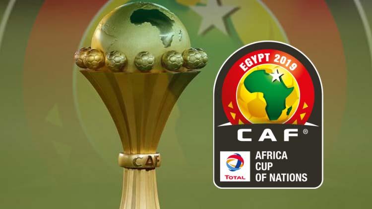 Logo Piala Afrika 2019.