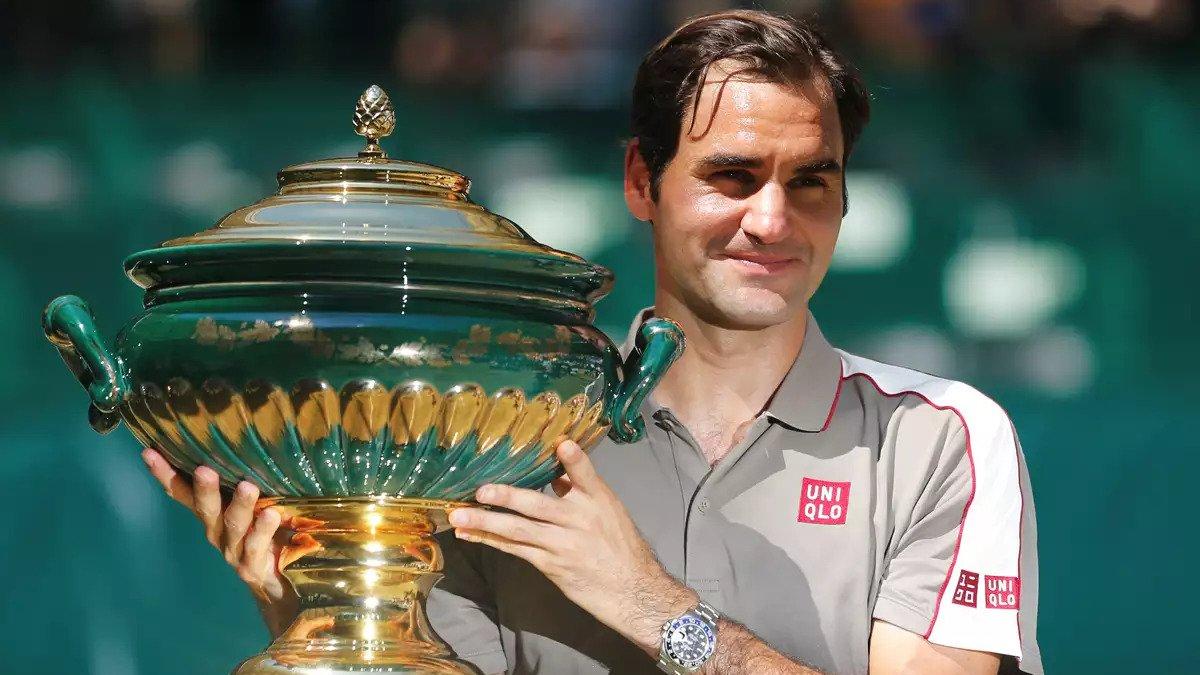 Roger Federer berhasil mengalahkan Goffin di kejuaraan Halle - INDOSPORT