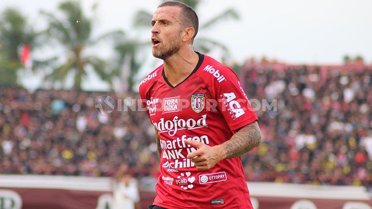 Gelandang Bali United, Paulo Sergio.
