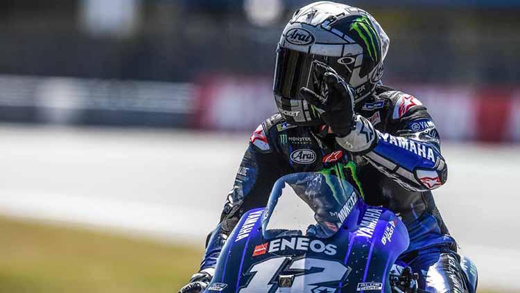Pembalap MotoGP asal Spanyol, Maverick Vinales, masuk top news INDOSPORT, Senin (24/08/20). - INDOSPORT
