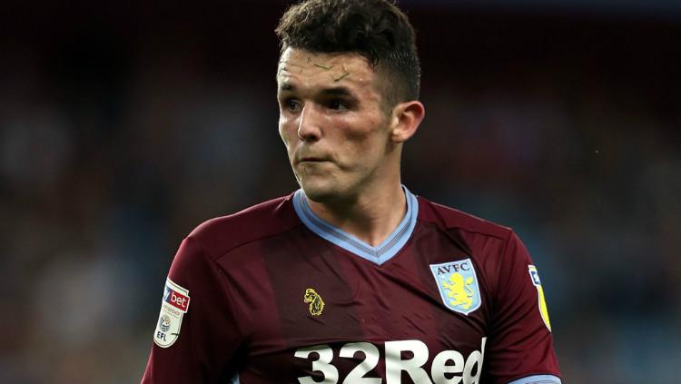 John McGinn saat berseragam Aston Villa.