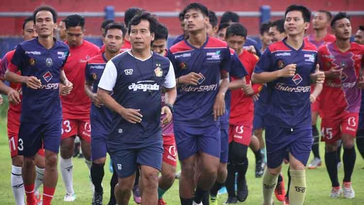 Situasi Persik Kediri saat jalani latihan