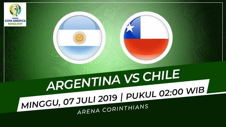 Prediksi Argentina vs Chile - INDOSPORT
