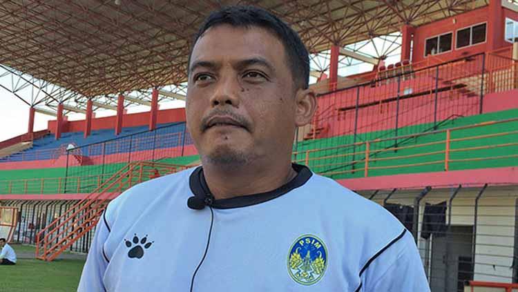 Erwin Hendarwanto, eks pelatih PSIM Yogyakarta di Liga 2 2018. Foto: Harian Jogja/Jumali Copyright: Harian Jogja/Jumali