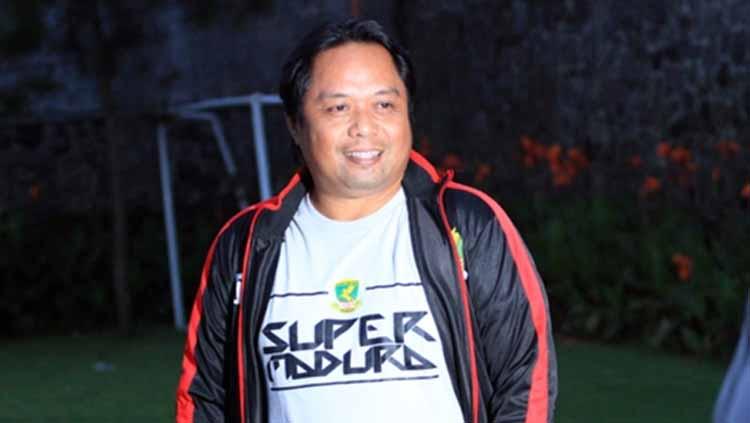 Danur Dara, eks pelatih Perssu Sumenep di Liga 2 2017. Foto: Goal/Abi Yazid Copyright: Goal/Abi Yazid