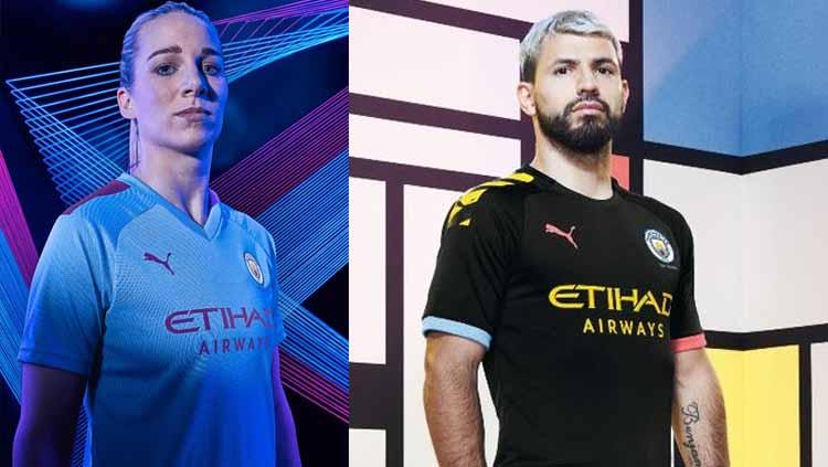 Jersey Home & Away Manchester City 2019/20 Copyright: fourfourtwo