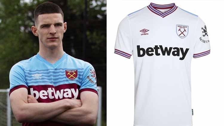 Jersey Home & Away West Ham United 2019/20 Copyright: fourfourtwo