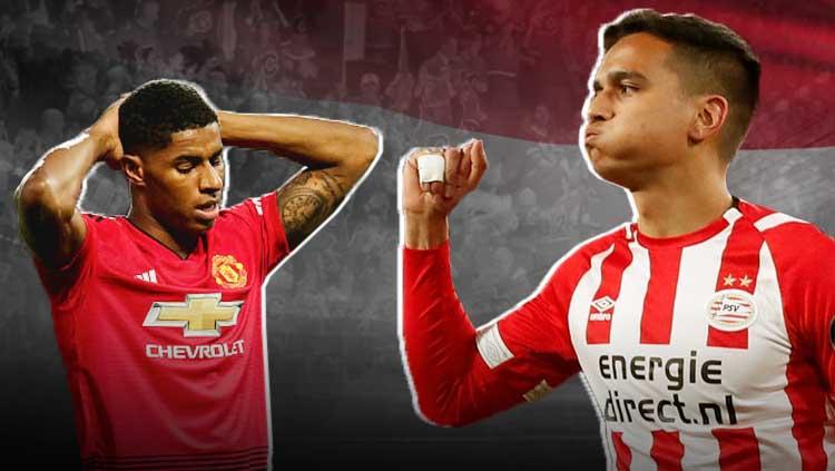 Jaell Hattu dan Marcus Rashford.