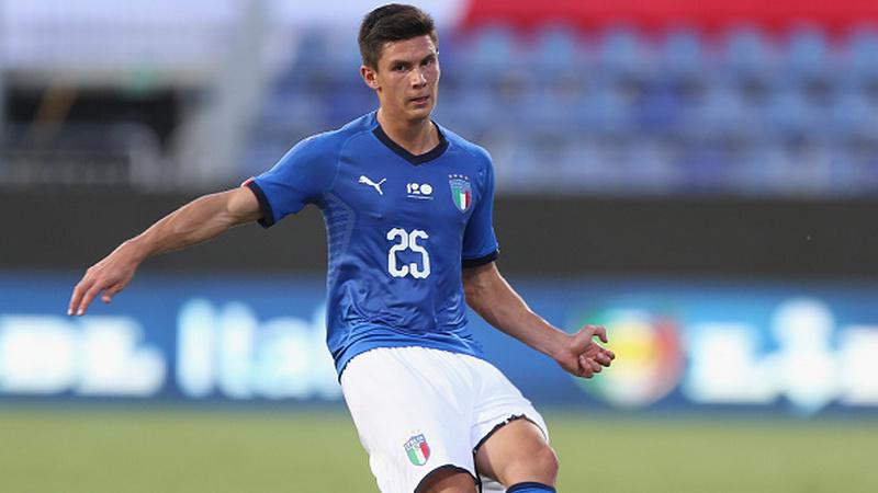 Bintang muda Atalanta, Matteo Pessina, ketika membela Timnas Italia U-21. - INDOSPORT