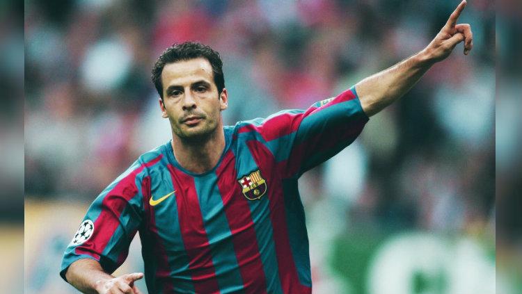 Ludovic Giuly, bintang Prancis yang sempat bersinar bersama Barcelona. Copyright: These Football Times