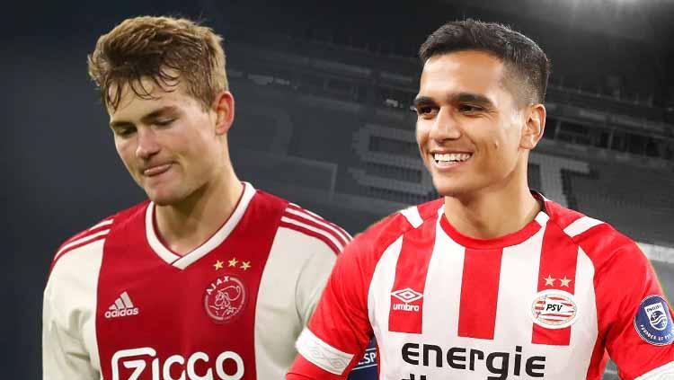 Frank van Doveren dan Matthijs de Ligt. - INDOSPORT