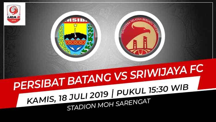 Pertandingan Persibat Batang vs Sriwijaya FC.