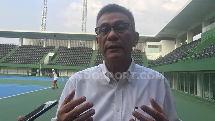 Rildo Anwar, ketua umum Pelti mengatakan Priska Nugroho akan jadi bagian skuat Timnas Indonesia untuk SEA Games 2019 Copyright: Petrus Manus Da Yerimon/INDOSPORT