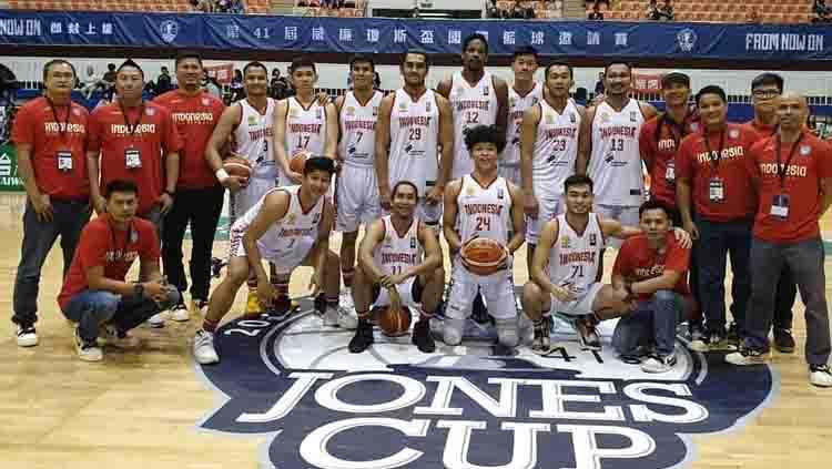 Timnas Putra Indonesia kalah di laga kedua William Jones Cup 2019.