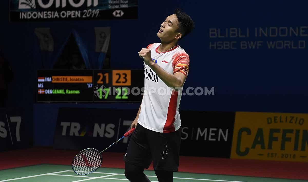 Aidil Sholeh Ali Sadikin berharap dirinya bisa mengikuti jejak Jonatan Christie yang berhasil meraih kesuksesan di usianya yang masih muda. - INDOSPORT