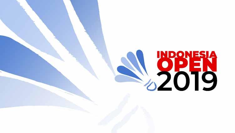 Logo Indonesia Open 2019 Copyright: Grafis: Yanto/Indosport.com