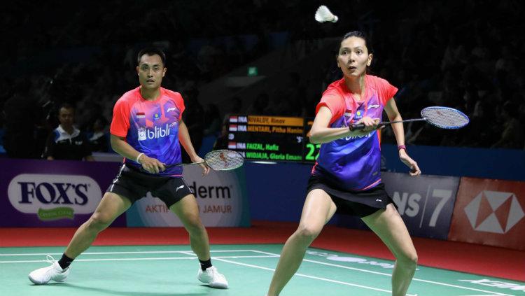 Hafiz Faizal/Gloria Emanuelle Widjaja di Indonesia Open 2019. Copyright: Humas PP PBSI