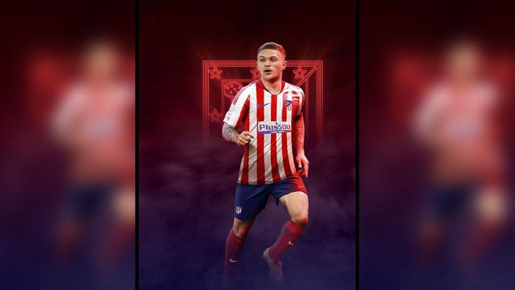 Kierran Trippier resmi ke Atletico Madrid Copyright: Instagram Bleacher Report