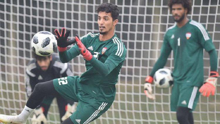 Kiper Timnas UEA, Mohamed Al Shamsi.