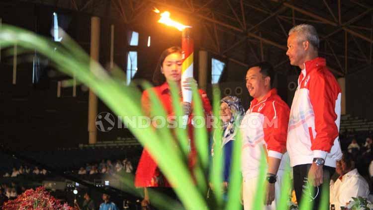 Acara pembukaan ASEAN School Games 2019. Foto: Alvin Syaptia Pratama/INDOSPORT
