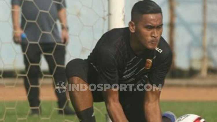 Hendra Mole saat jalani latihan di Sriwijaya FC.