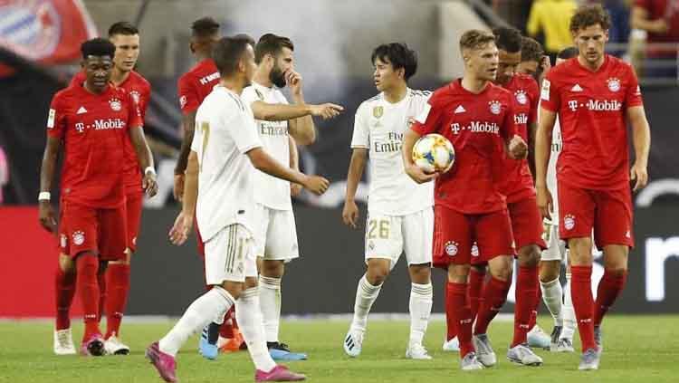 Bayern Munchen mengalahkan Real Madrid 3-1 dalam laga turnamen pramusim ICC 2019. Copyright: Twitter.com/as