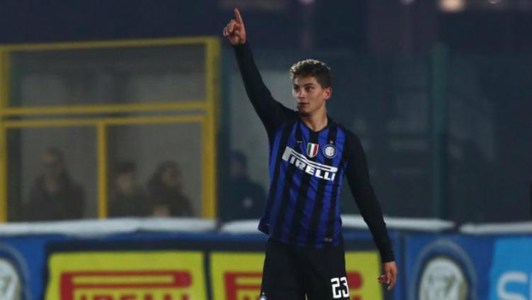 Sebastiano Esposito, pemain muda Inter Milan yang selalu jadi Starter