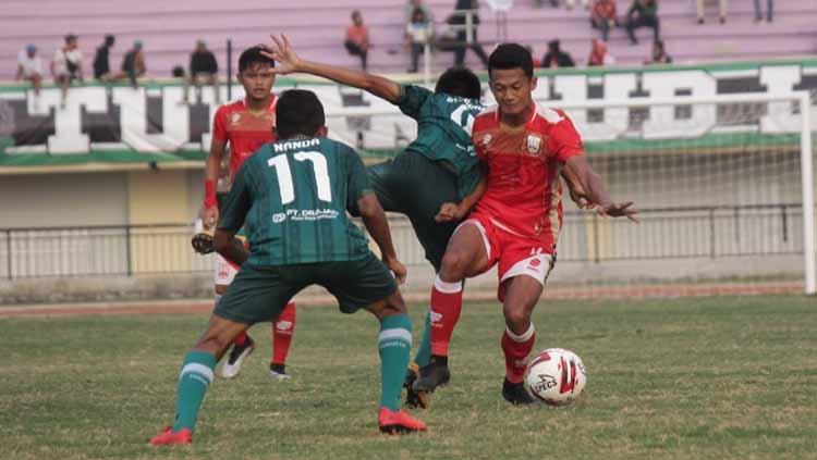 Situasi pertandingan Persis Solo vs Persatu Tuban di Liga 1 2019. Copyright: Media Persis