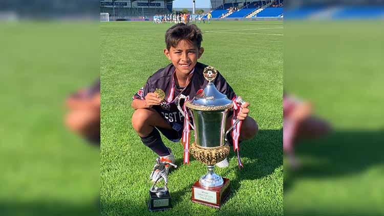 Welberlieskott de Halim Jardim saat meraih gelar juara Dana Cup 2019. - INDOSPORT