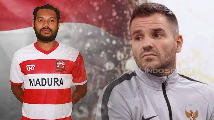 Fandry Imbiri, bek tengah kokoh yang luput dari perhatian Timnas Indonesia dan Simon McMenemy