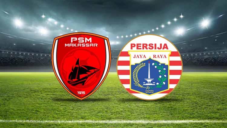 Logo PSM Makassar vs Persija Jakarta