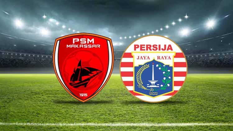 Logo PSM Makassar vs Persija Jakarta - INDOSPORT