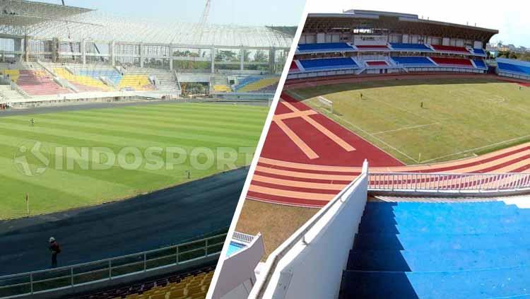 Stadion Mandala Krida dan Stadion Manahan Solo.