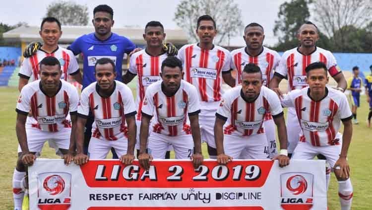 Skuat PSBS Biak Numfor di Liga 2 2019. Copyright: liga-indonesia.id