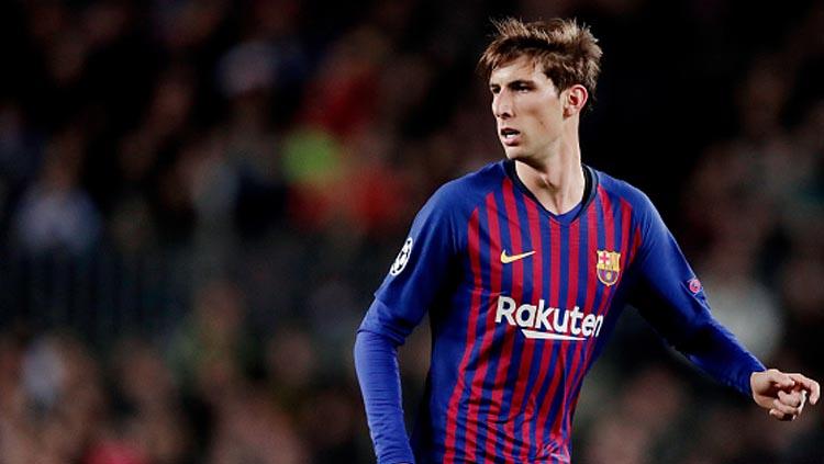 Juan Miranda saat masih berseragam Barcelona.