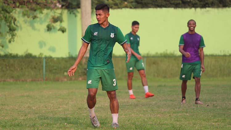 Firza Andika saat masih bersama PSMS Medan.