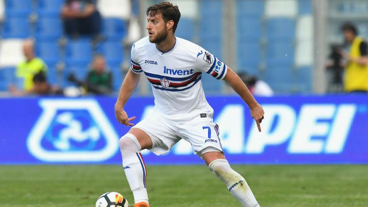 Pemain Sampdoria, Jacopo Sala. - INDOSPORT