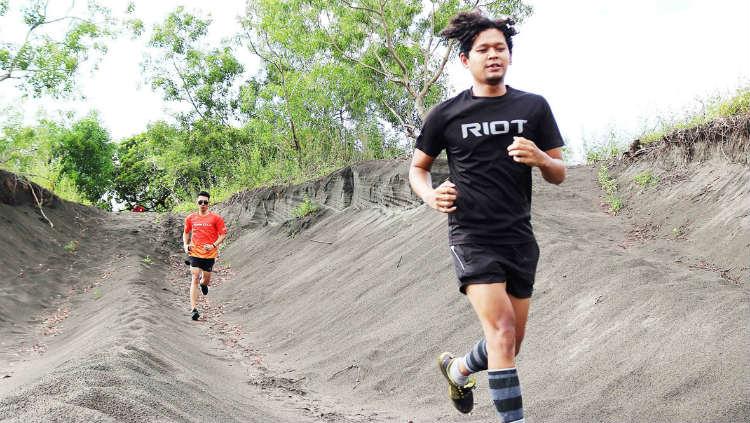 The Royal Jogja Sand Dunes Geospatial Run 2019 menyuguhkan lintasan lari dengan rute jalan aspal sebanyak 80 persen dari lintasan. - INDOSPORT