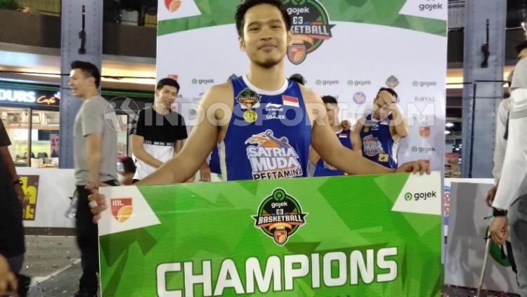 Audy Bagastyo kembali berhasil membawa Satria Muda menjadi juara di turnamen IBL Gojek 3X3 2019.