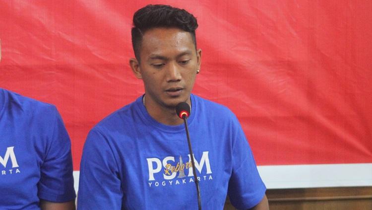 Gelandang PSIM Yogyakarta, Raymond Tauntu. - INDOSPORT