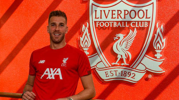 Adrian San Miguel resmi bergabung dengan Liverpool