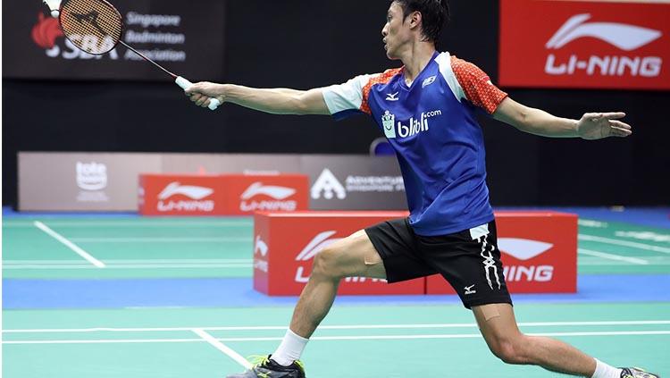Pebulutangkis Indonesia, Shesar Hiren Rhustavito tetap mendapat sanjung dari media Chinese Taipei meskipun gagal melangkah ke babak final.