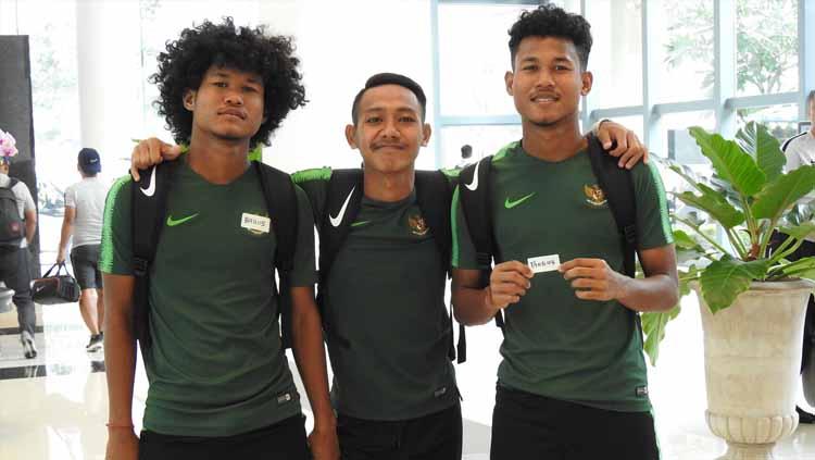 Pemain jebolan Timnas Indonesia U-19, Bagus Kahfi, Beckham Putra Nugaraha dan Bagas Kaffa tidak dipanggil Indra Sjafri ke skuat seleksi Timnas Indonesia U-23 jelang SEA Games 2023. Foto: pssi.org - INDOSPORT
