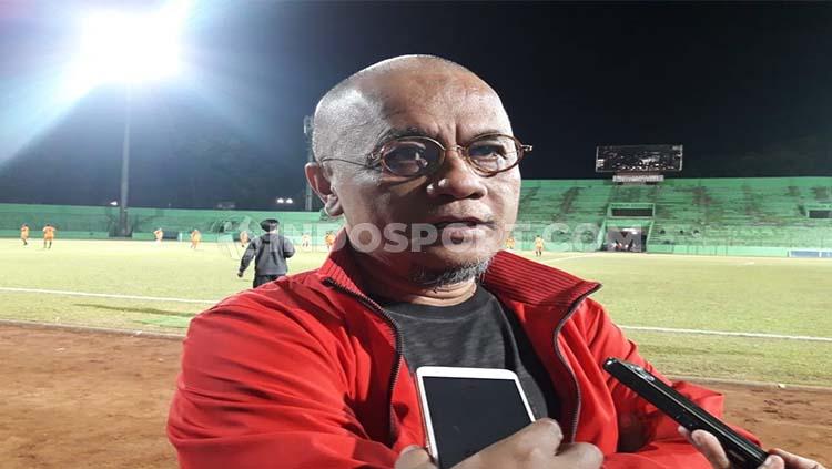Manajer Madura United,Haruna Soemitro, yang juga menjabat sebagai anggota Exco PSSI.