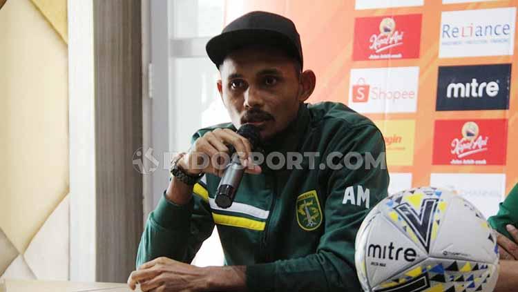 Andri Muliadi saat konfrensi pers, Jumat (9/8/19). Copyright: Fitra Herdian/INDOSPORT